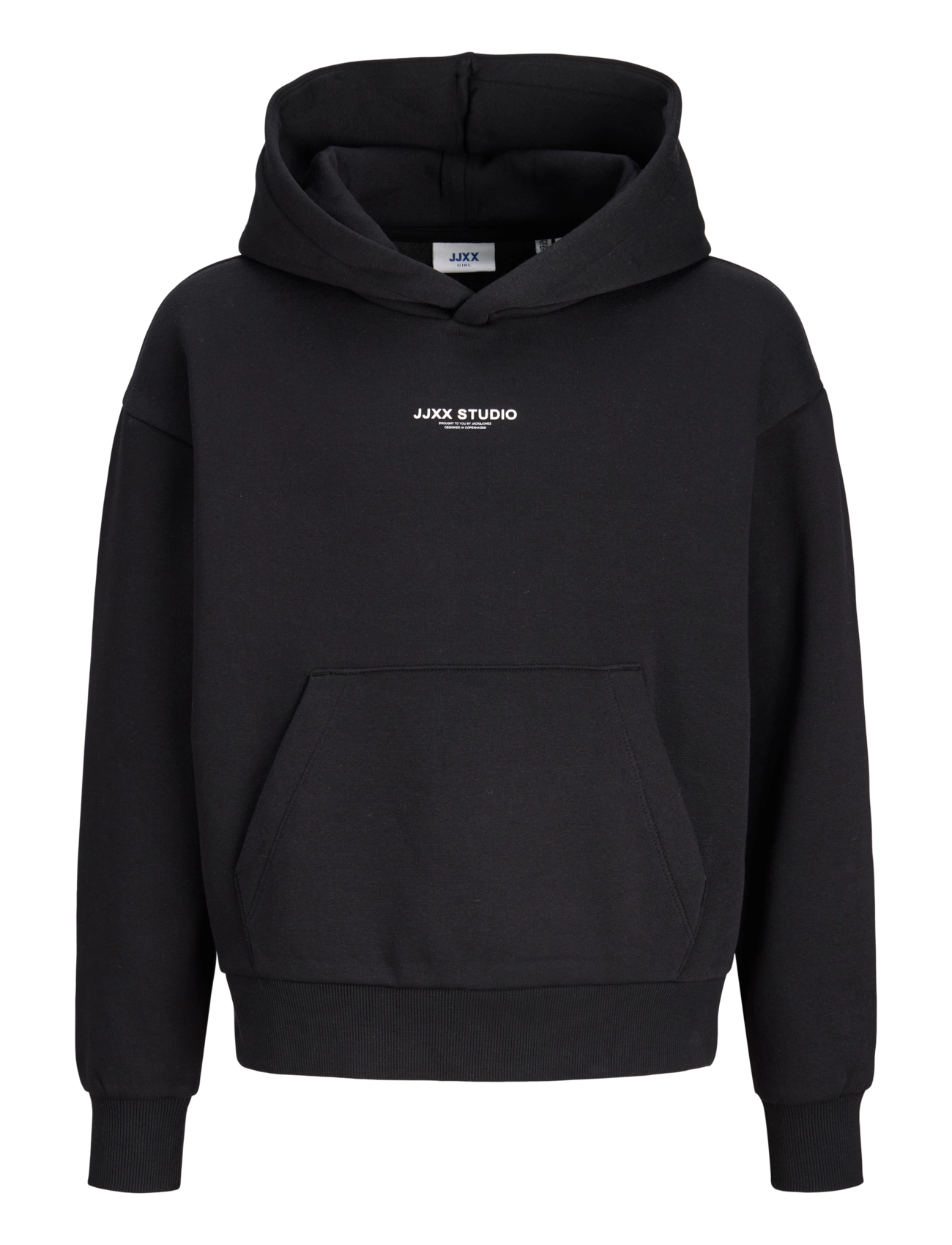 JJXX Kids JXSTUDIO VESTERBRO HOOD SWT NOOS GRL - Teismelised 140-176 - BLACK / black