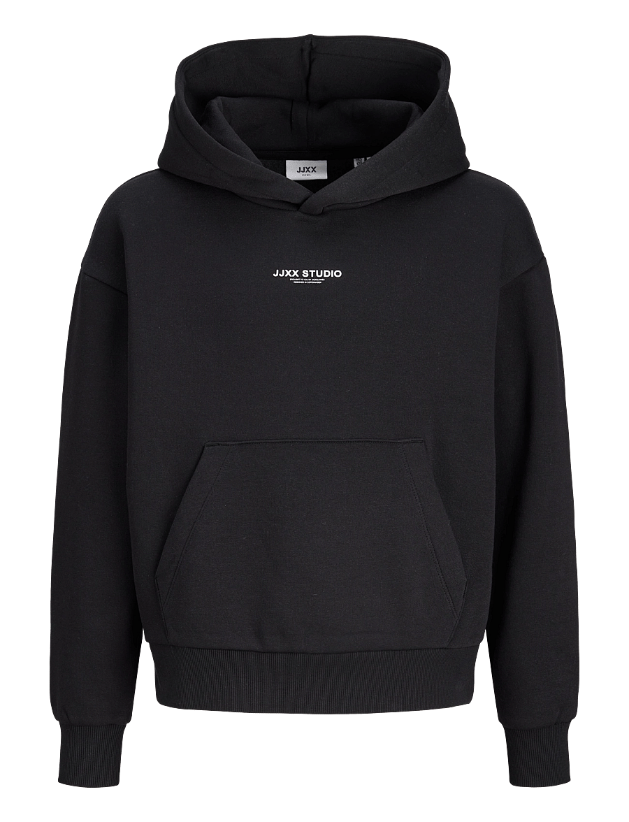 JJXX Kids - JXSTUDIO VESTERBRO HOOD SWT NOOS GRL - kapuutsiga pusad - black - 1