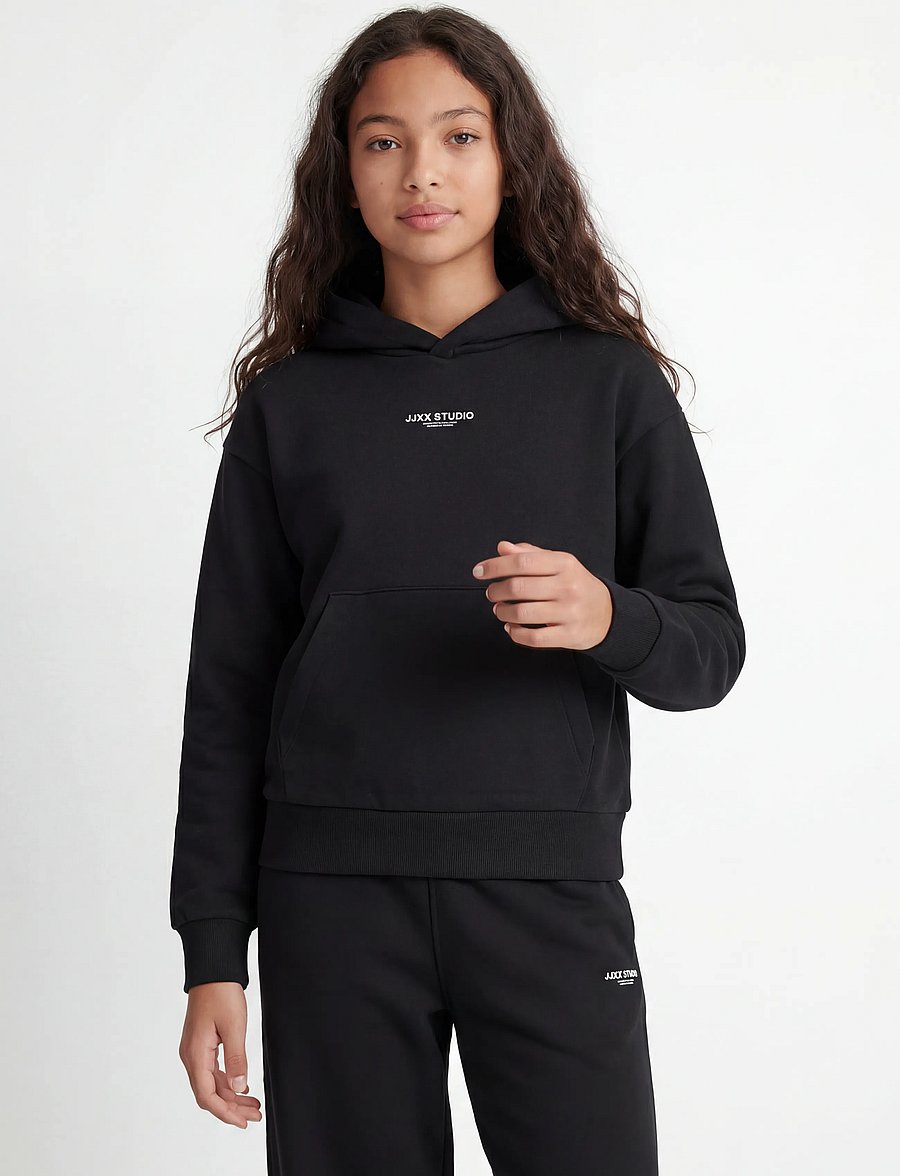 JJXX Kids - JXSTUDIO VESTERBRO HOOD SWT NOOS GRL - kapuutsiga pusad - black - 0