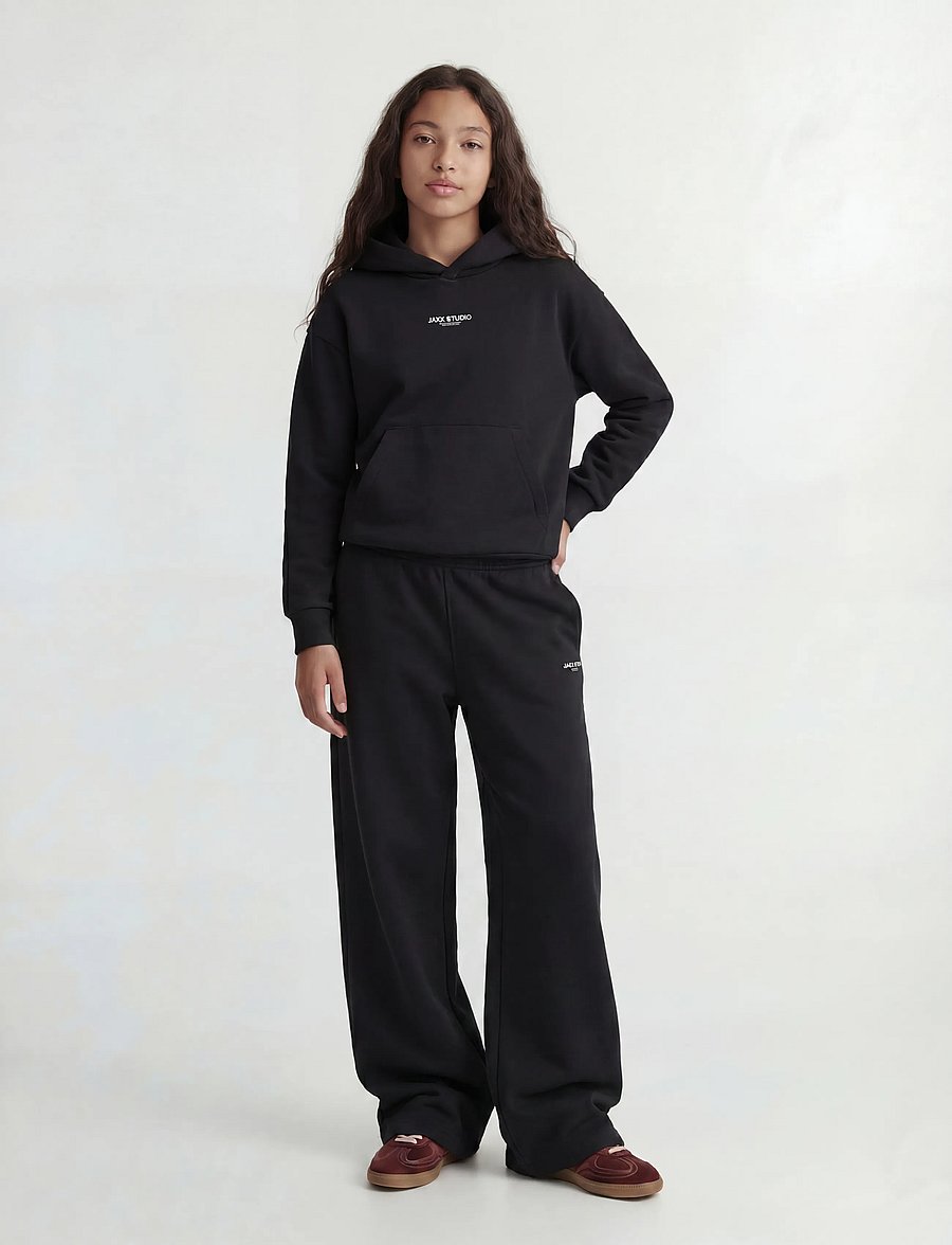 JJXX Kids - JXSTUDIO VESTERBRO HOOD SWT NOOS GRL - kapuutsiga pusad - black - 4