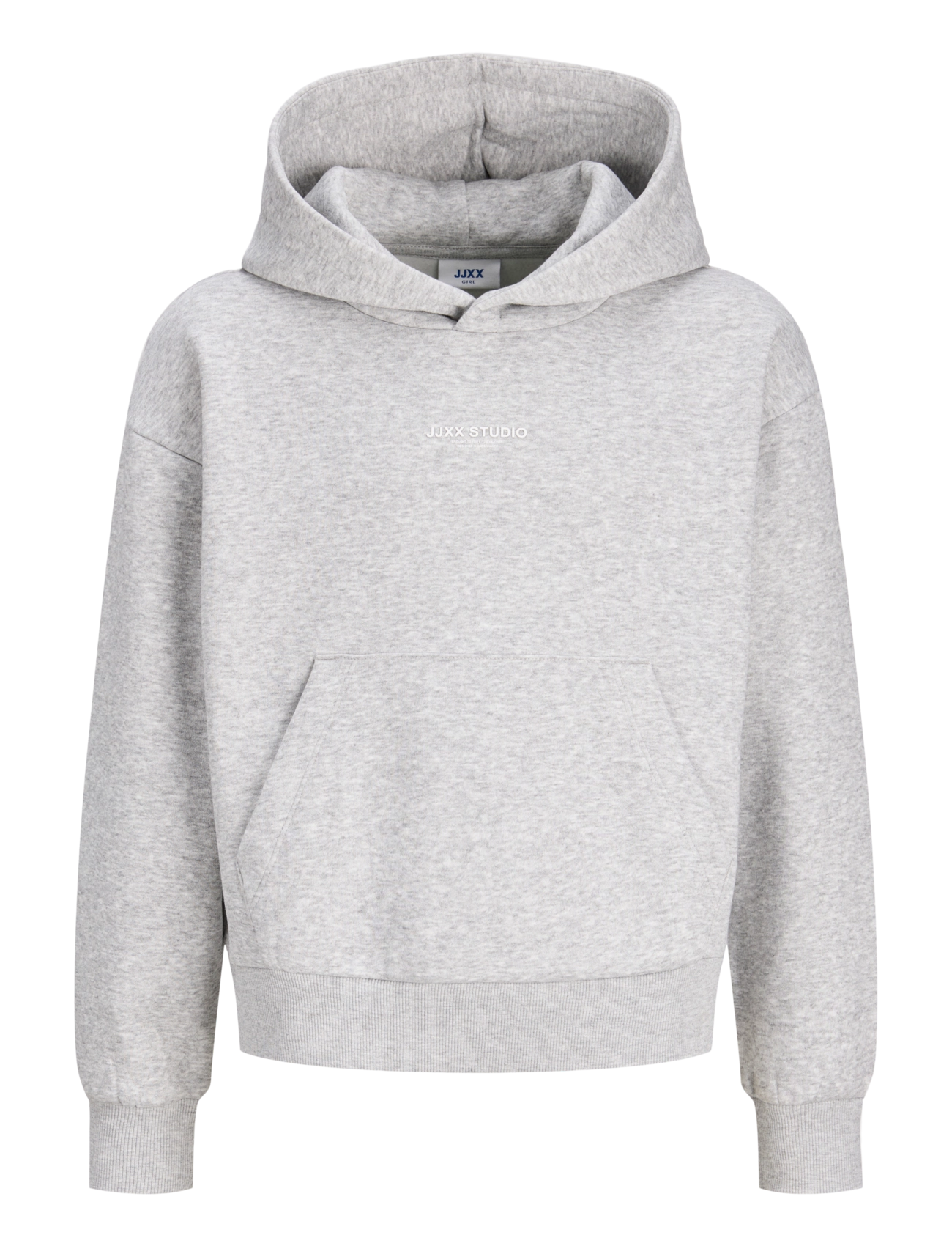 JJXX Kids - JXSTUDIO VESTERBRO HOOD SWT NOOS GRL - kapuzenpullover - light grey melange - 1
