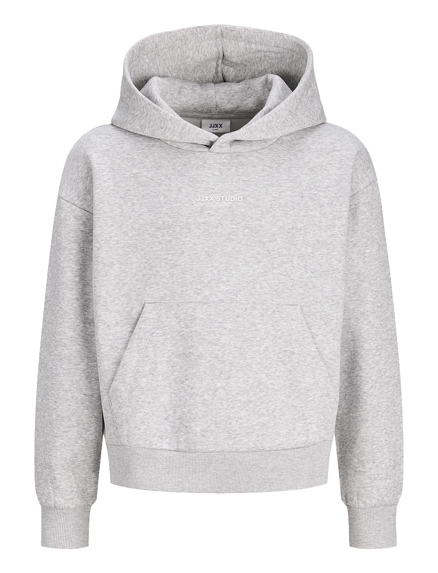 JJXX Kids - JXSTUDIO VESTERBRO HOOD SWT NOOS GRL - kapuzenpullover - light grey melange - 1