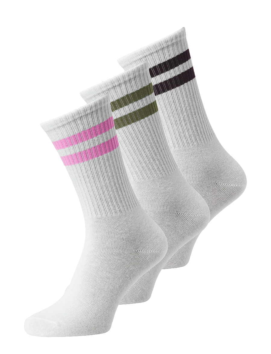JJXX Kids - JXBASIC TENNIS SOCK 3-PACK ACC SN GRL - white - 0