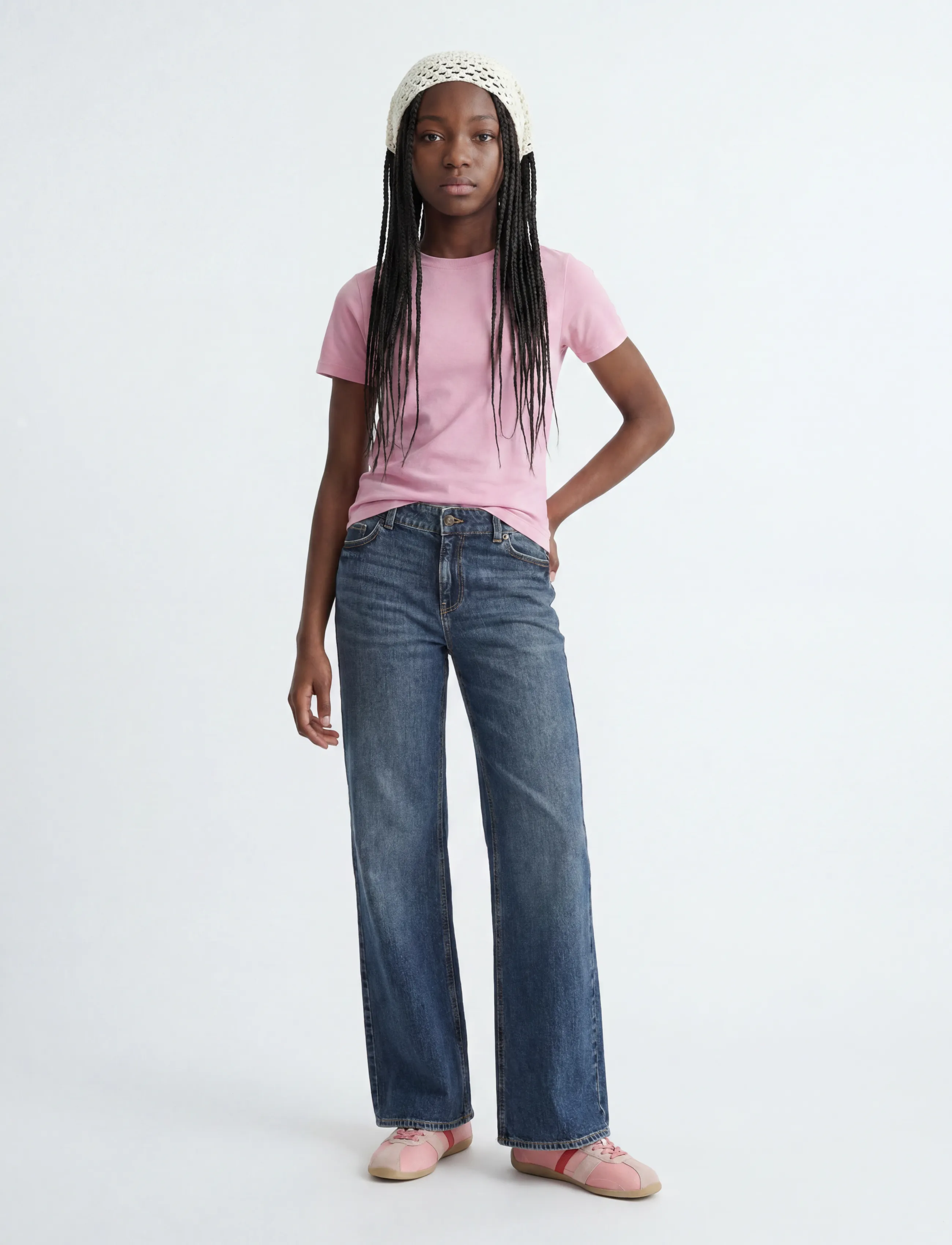 JJXX Kids - JXGIGI STR SS TEE JRS NOOS GRL - kortærmede t-shirts - orchid smoke - 4