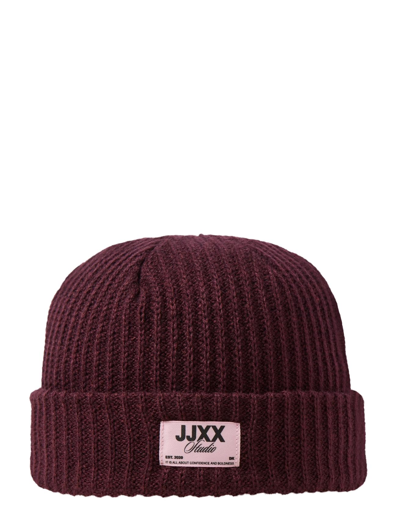 JJXX Kids JXOTHELIA KNIT BEANIE ACC SN GRL - Aksessuaarid - WINETASTING / burgundy