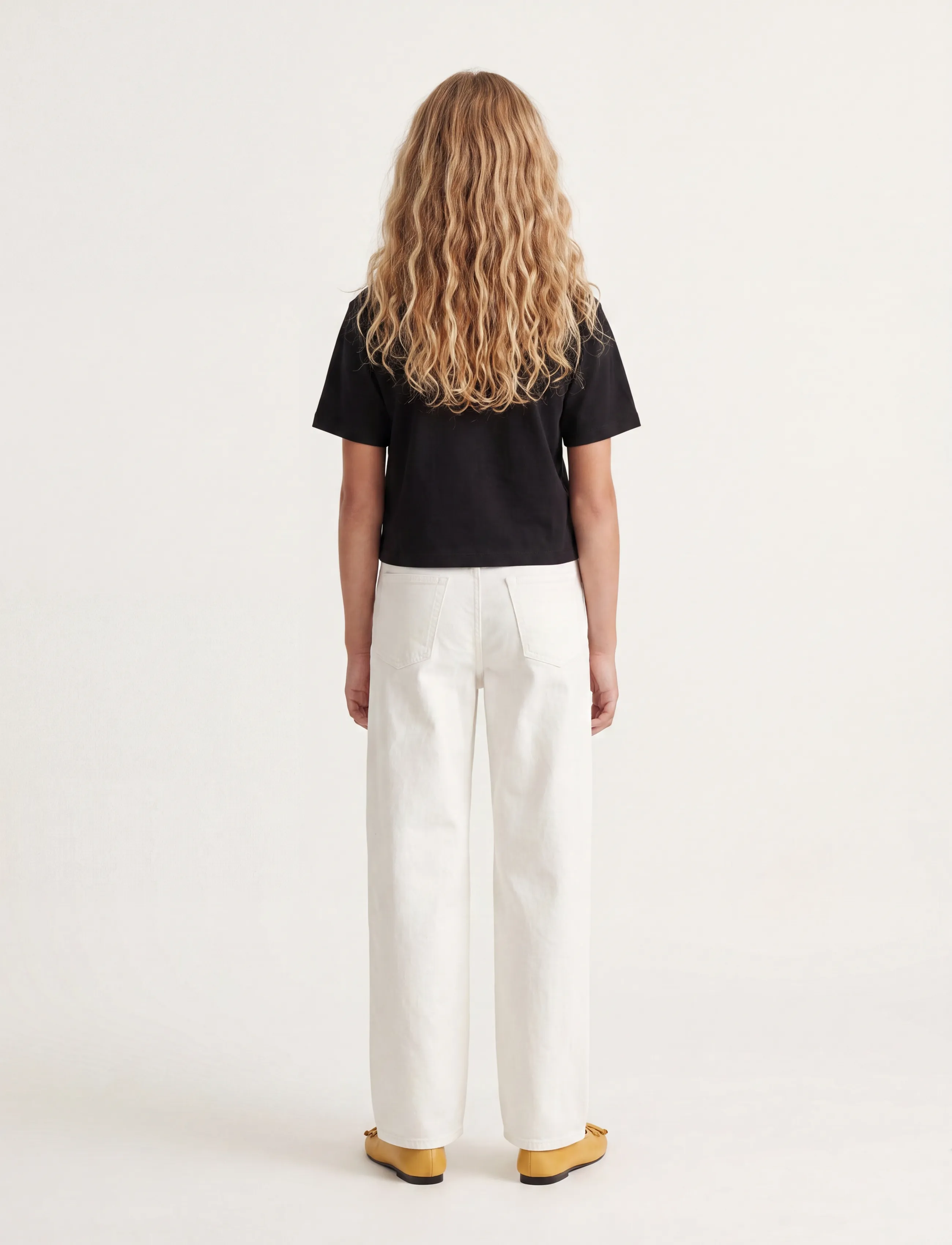 JJXX Kids - JXANDREA SS CROPPED TEE JRS NOOS GRL - kortærmede t-shirts - black - 3
