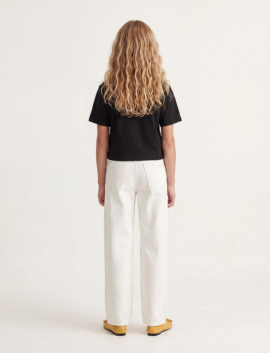 JJXX Kids - JXANDREA SS CROPPED TEE JRS NOOS GRL - kurzärmelige - black - 3