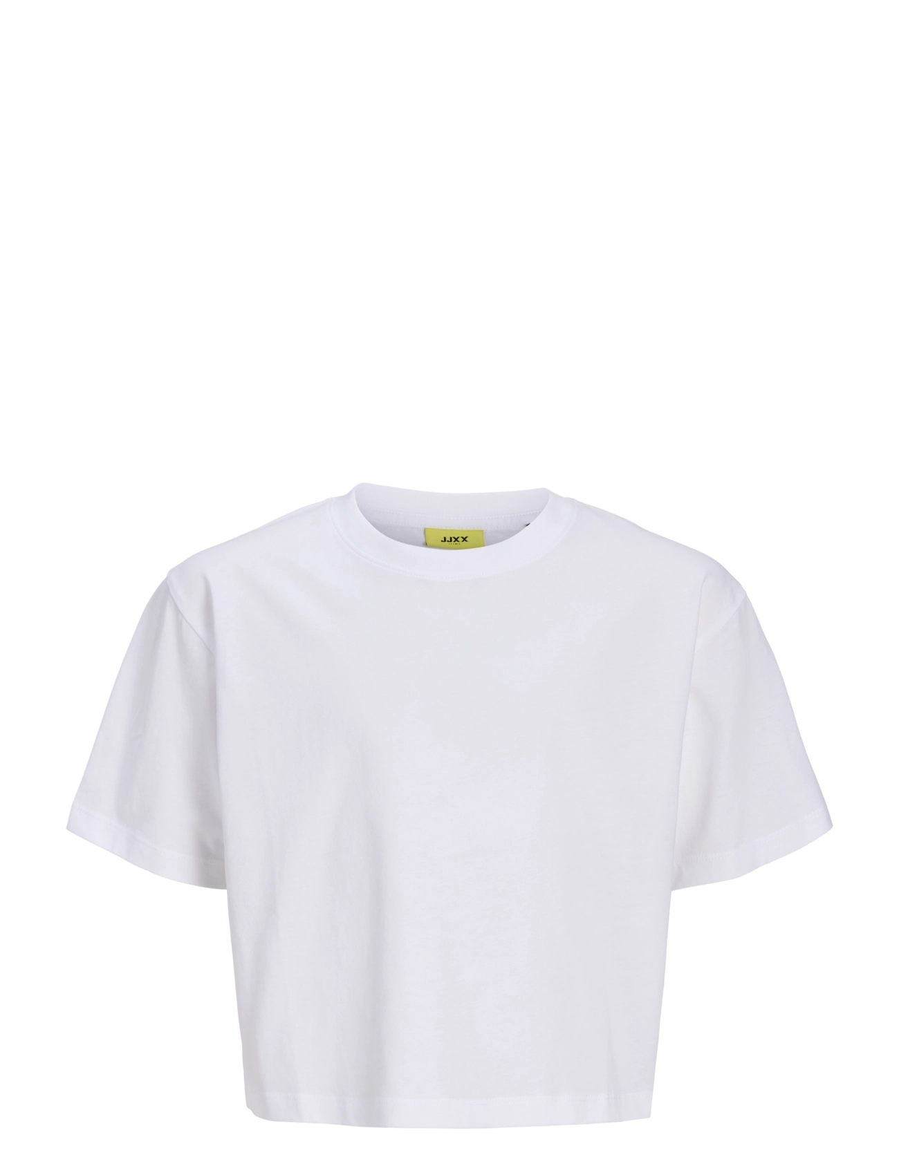 JJXX Kinder Jxandrea Ss Cropped Tee Jrs Noos Grl Weiß - 140 - Kinder