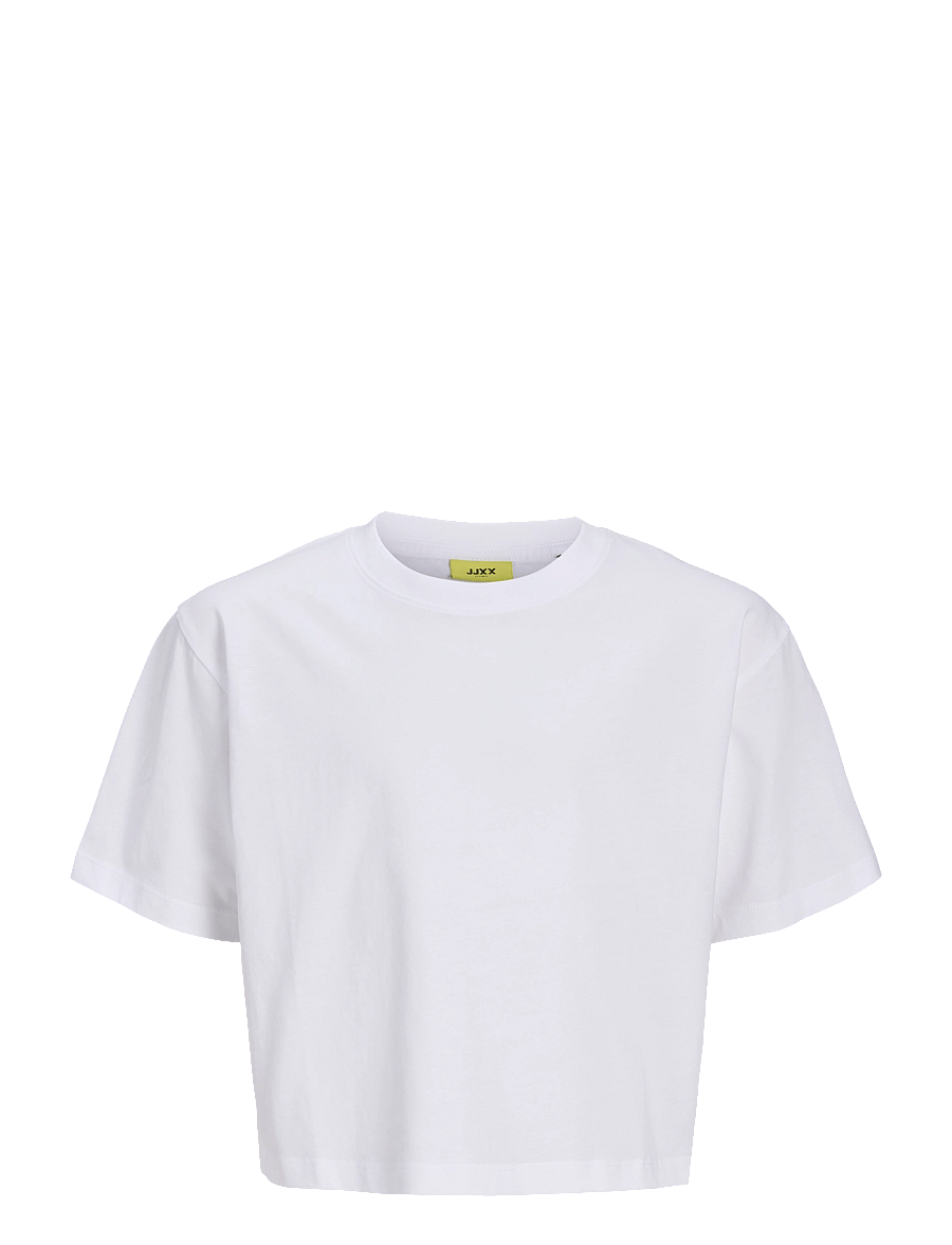 JJXX Kids - JXANDREA SS CROPPED TEE JRS NOOS GRL - kurzärmelige - bright white - 1