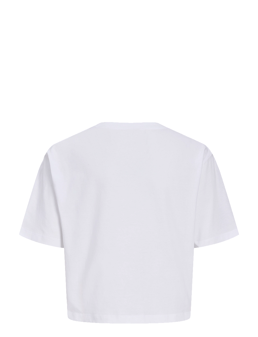 JJXX Kids - JXANDREA SS CROPPED TEE JRS NOOS GRL - kurzärmelige - bright white - 2