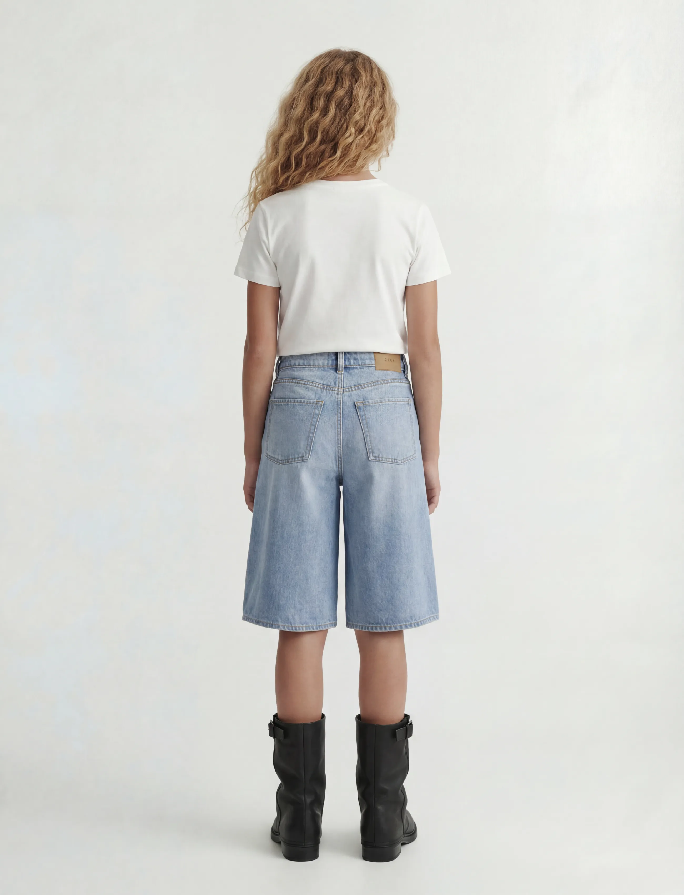 JJXX Kids - JXANDREA SS CROPPED TEE JRS NOOS GRL - kortærmede t-shirts - bright white - 3