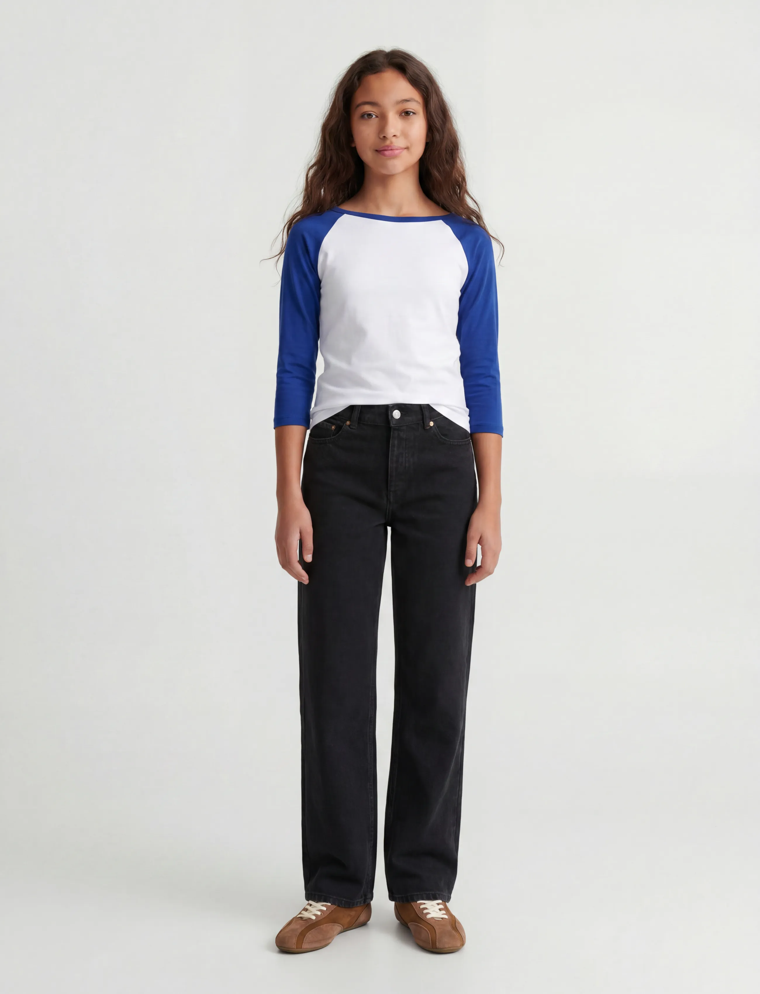 JJXX Kids - JXSEVILLE LOOSE MR5004 DNM GRL BN - black denim - 4
