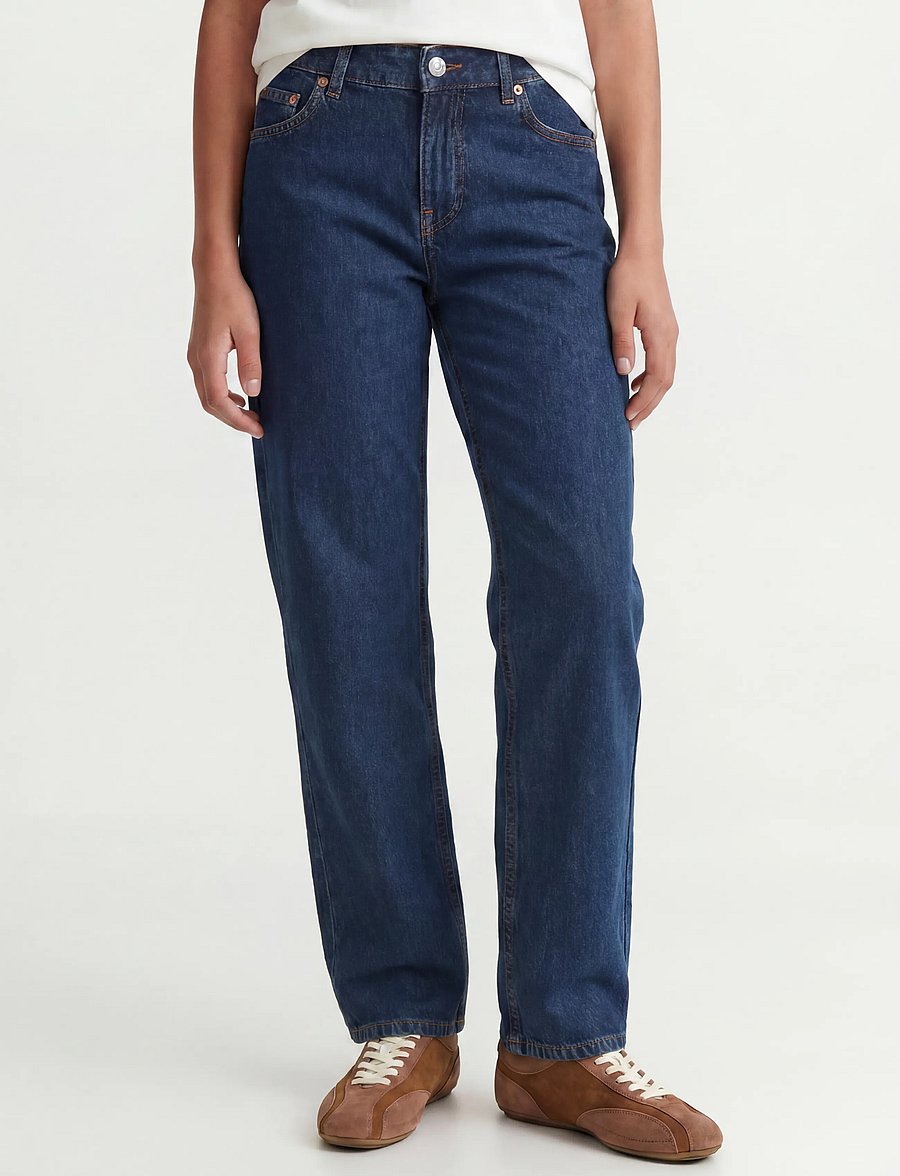 JJXX Kids - JXSEVILLE LOOSE R001 DNM GRL BN - vaba lõikega teksad - blue denim - 0