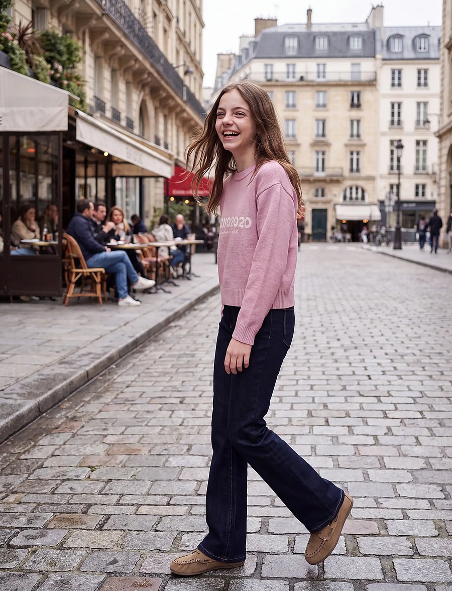 JJXX Kids - JXNORREBRO CREW NECK KNIT GRL - trøjer - orchid smoke - 0