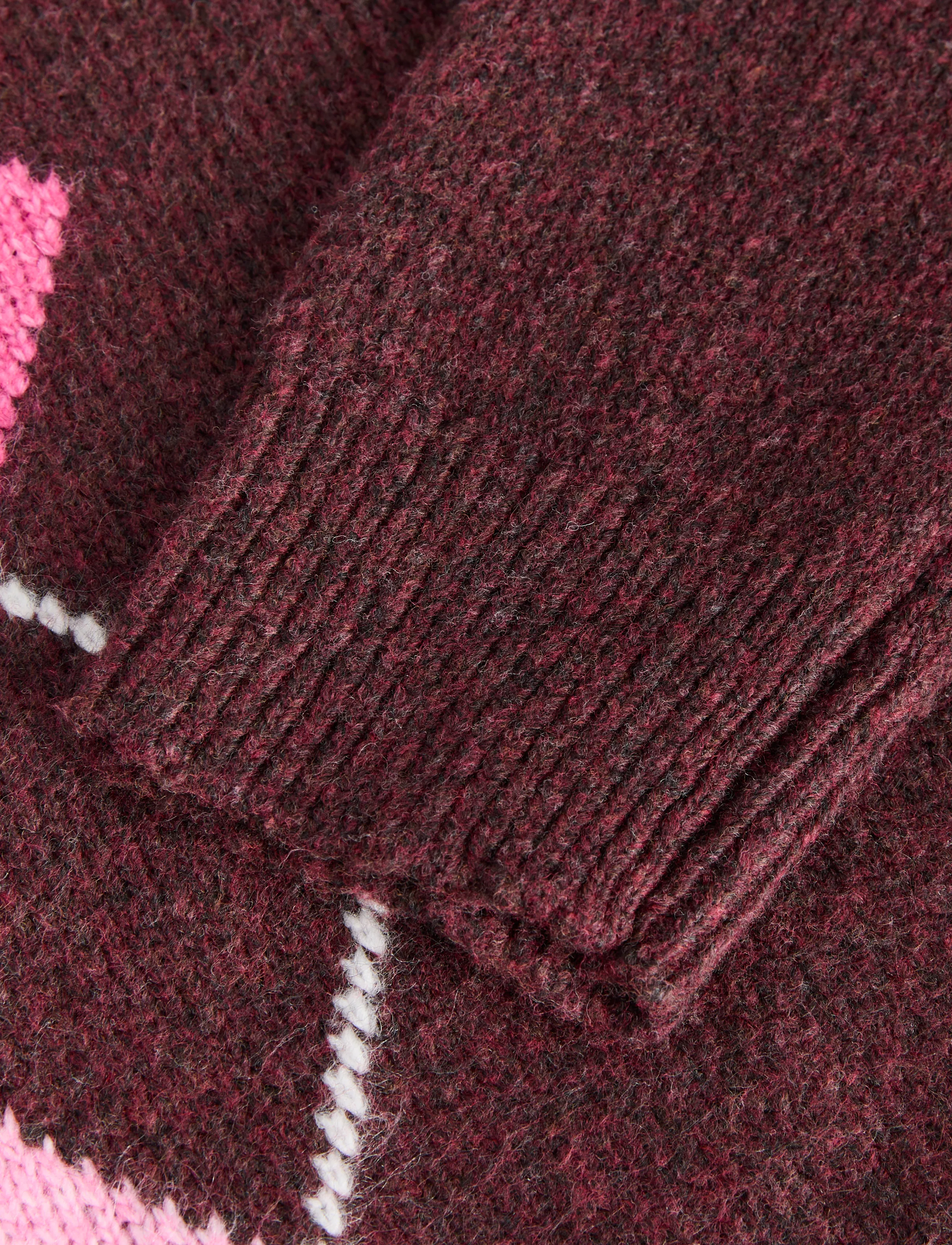 JJXX Kids - JXHARVI CREW NECK KNIT GRL - trøjer - winetasting - 2