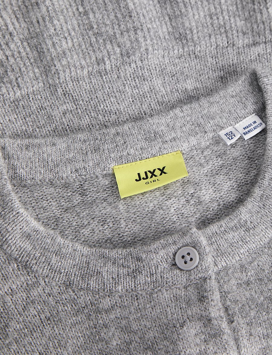 JJXX Kids - JXCOLEEN DIVERSE CARDIGAN KNIT GRL - light grey melange - 3
