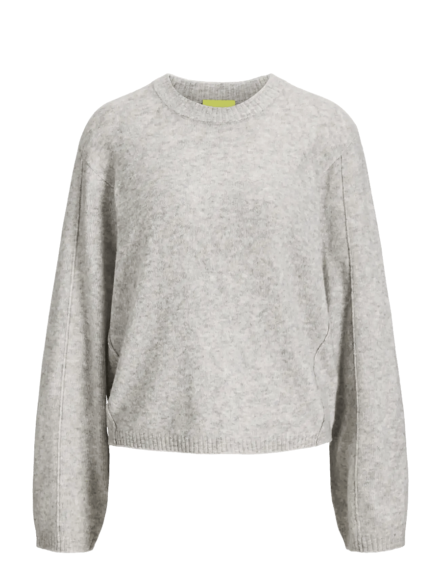 JJXX Kids - JXVALERIA CREW NECK KNIT GRL - light grey melange - 0