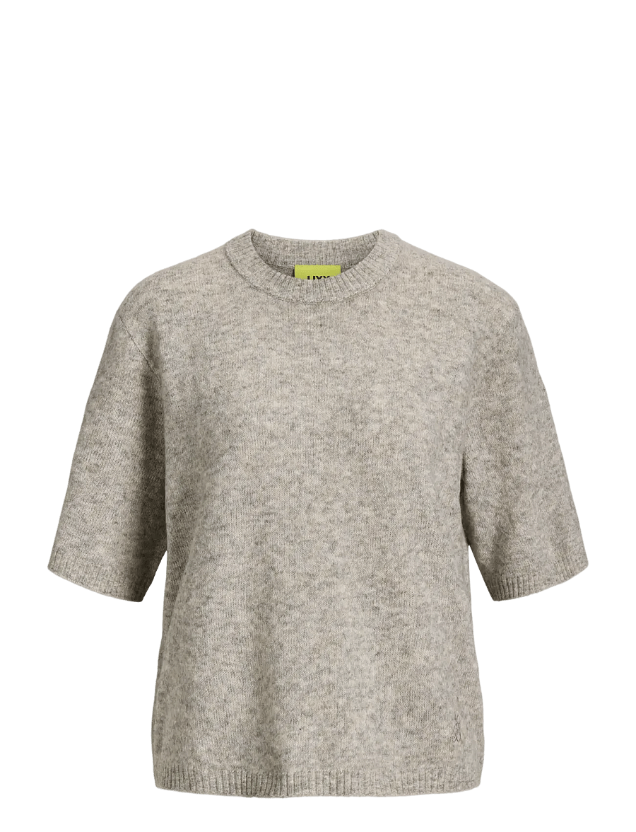JJXX Kids - JXVALERIA SS KNIT GRL - pullover - light grey melange - 0