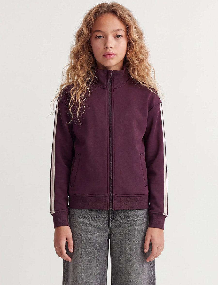JJXX Kids - JXLEONA ESME JACKET PNT GRL - leichte jacken - winetasting - 0