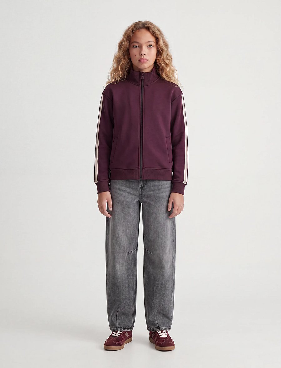 JJXX Kids - JXLEONA ESME JACKET PNT GRL - leichte jacken - winetasting - 4