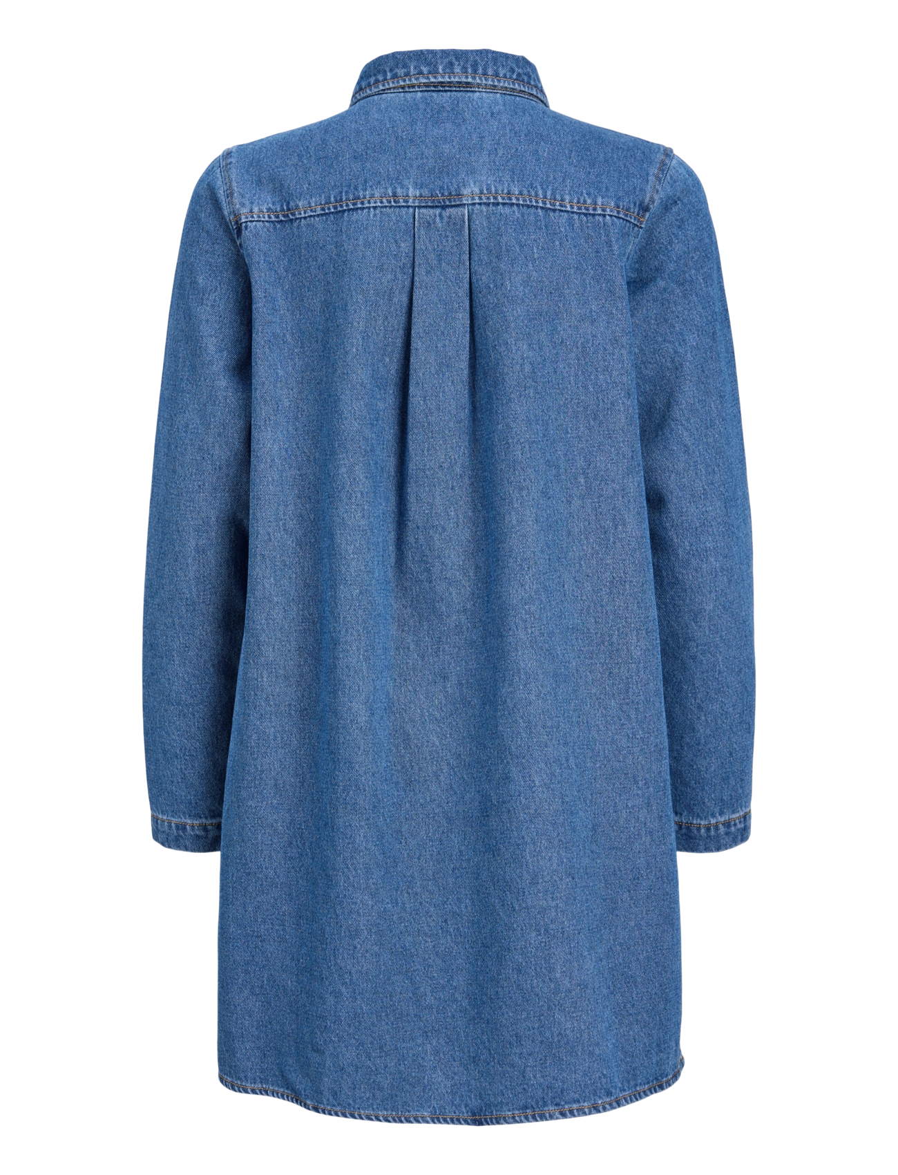 JJXX Kids - JXAMARA SILLE LS SHORT DRESS DNM GRL SN - blue denim - 2