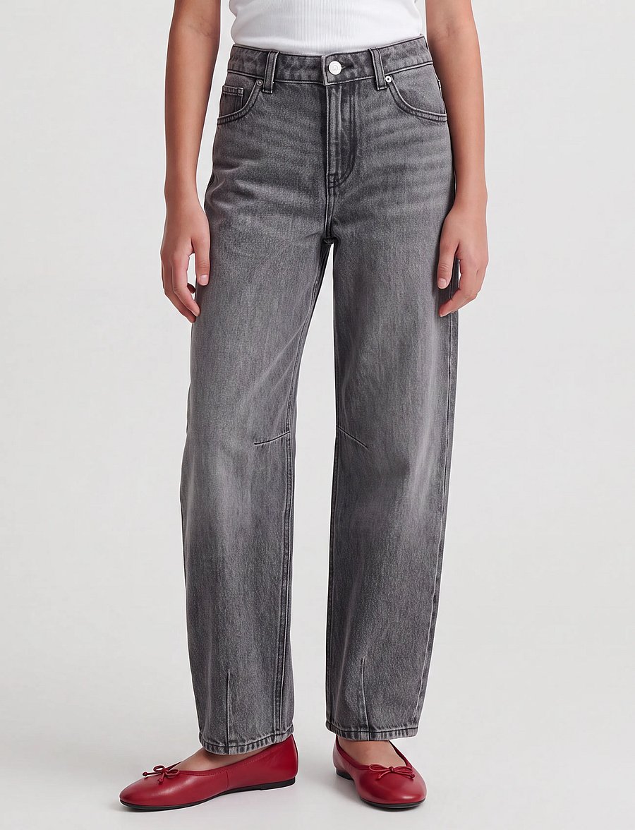 JJXX Kids - JXFUJI BARREL R426 DNM GRL - loose jeans - grey denim - 0