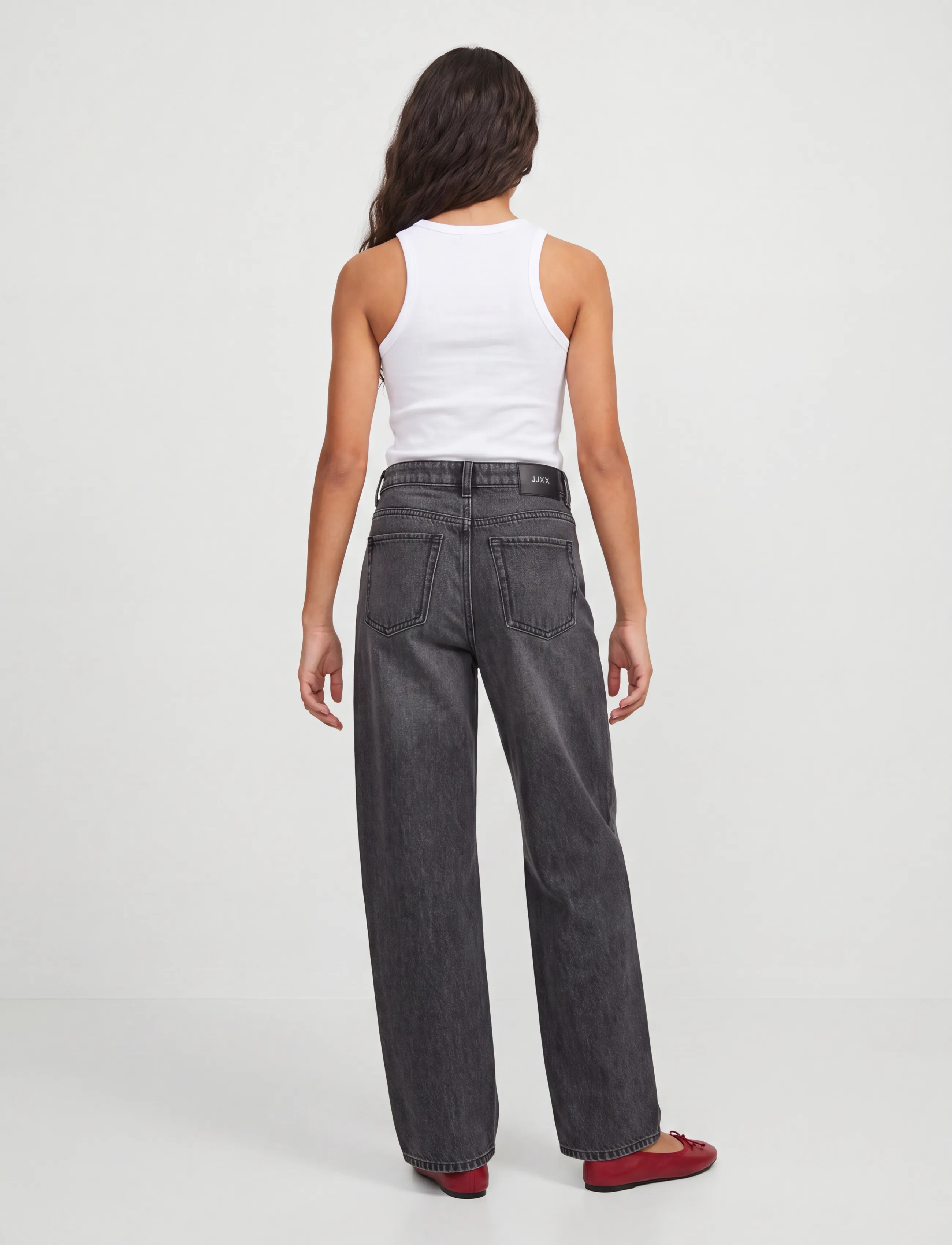 JJXX Kids - JXFUJI BARREL R426 DNM GRL - loose jeans - grey denim - 3