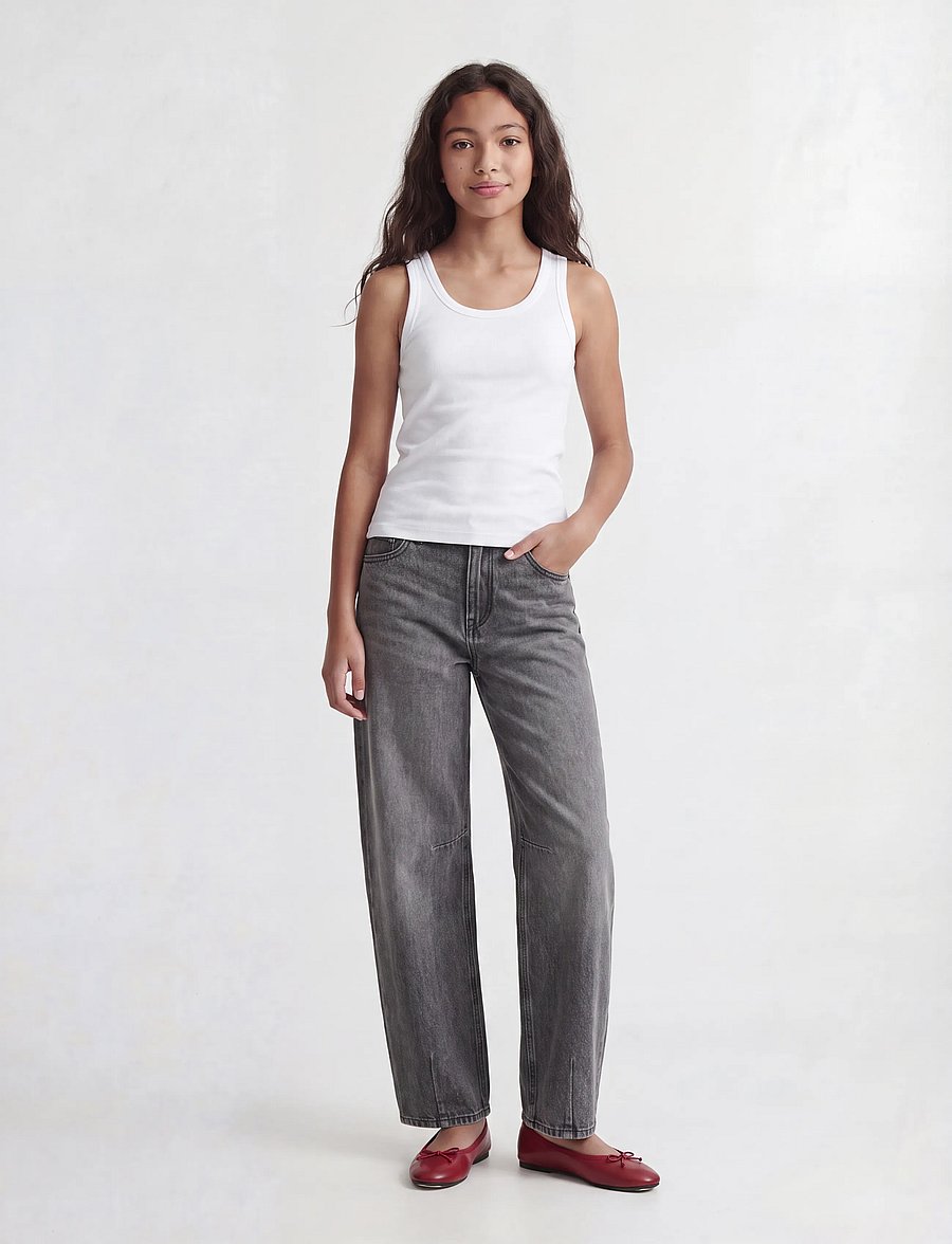 JJXX Kids - JXFUJI BARREL R426 DNM GRL - loose jeans - grey denim - 5