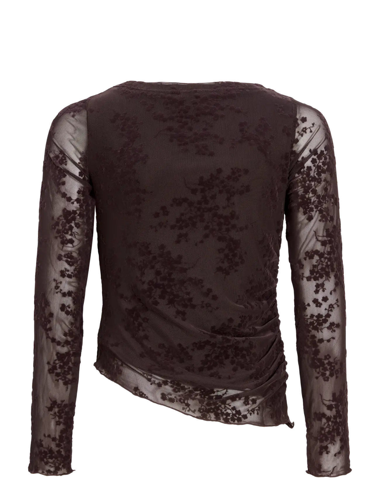 JJXX Kids - JXJANA FLOCK ASSY LS TOP WVN GRL - demitasse - 1