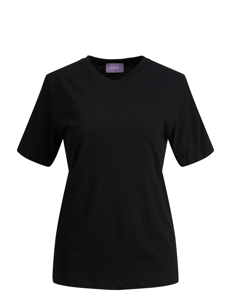 JJXX Kids - JXANNA SS EVERY TEE JRS NOOS GRL - kortärmade t-shirts - black - 1