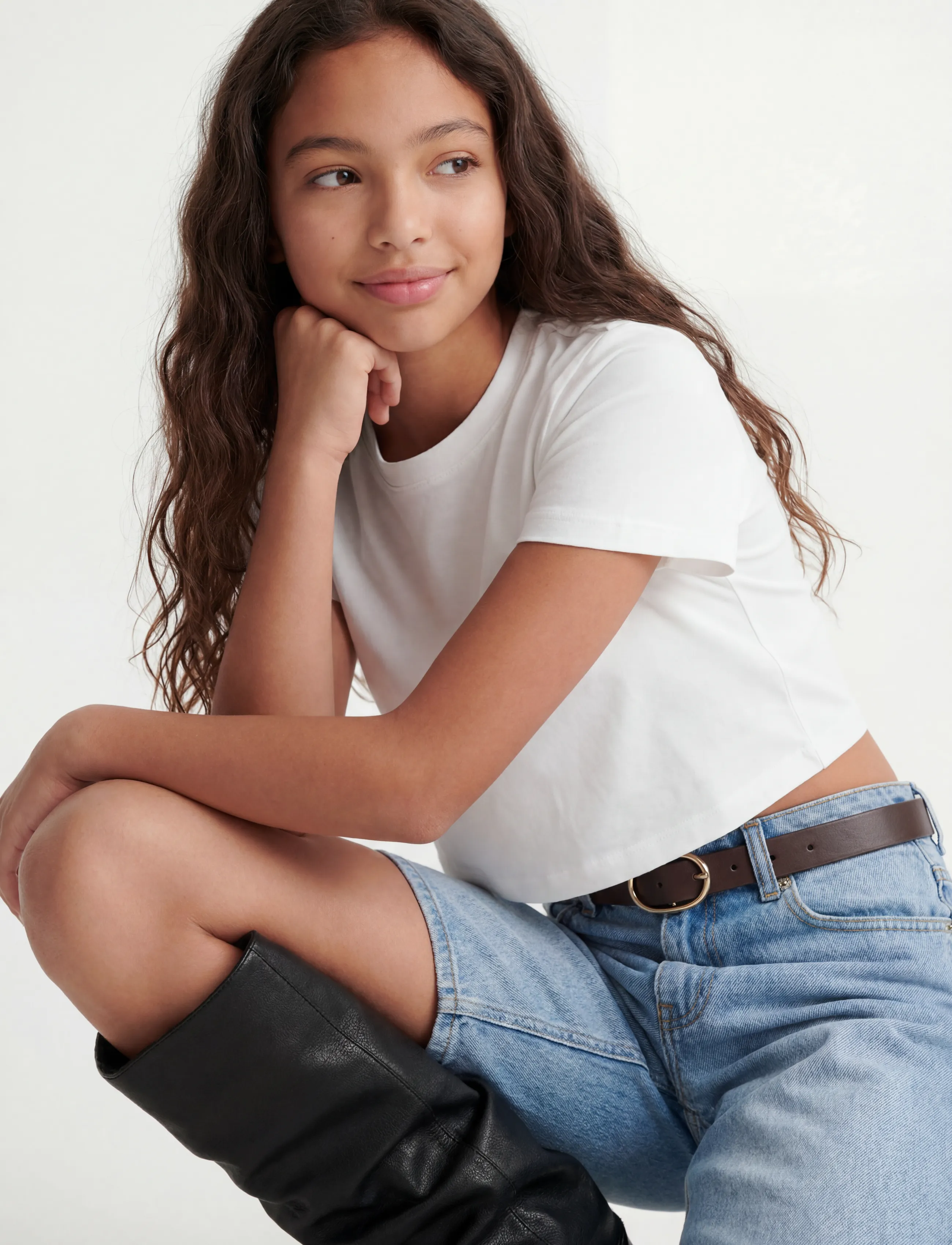 JJXX Kids - JXJESSICA LEATHER BELT ACC GRL - gürtel - bison - 2