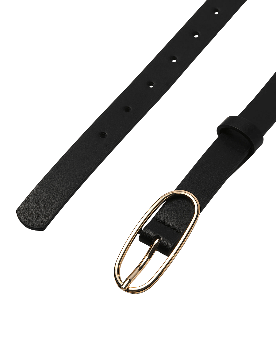 JJXX Kids - JXJESSICA LEATHER BELT ACC GRL - gürtel - black - 3