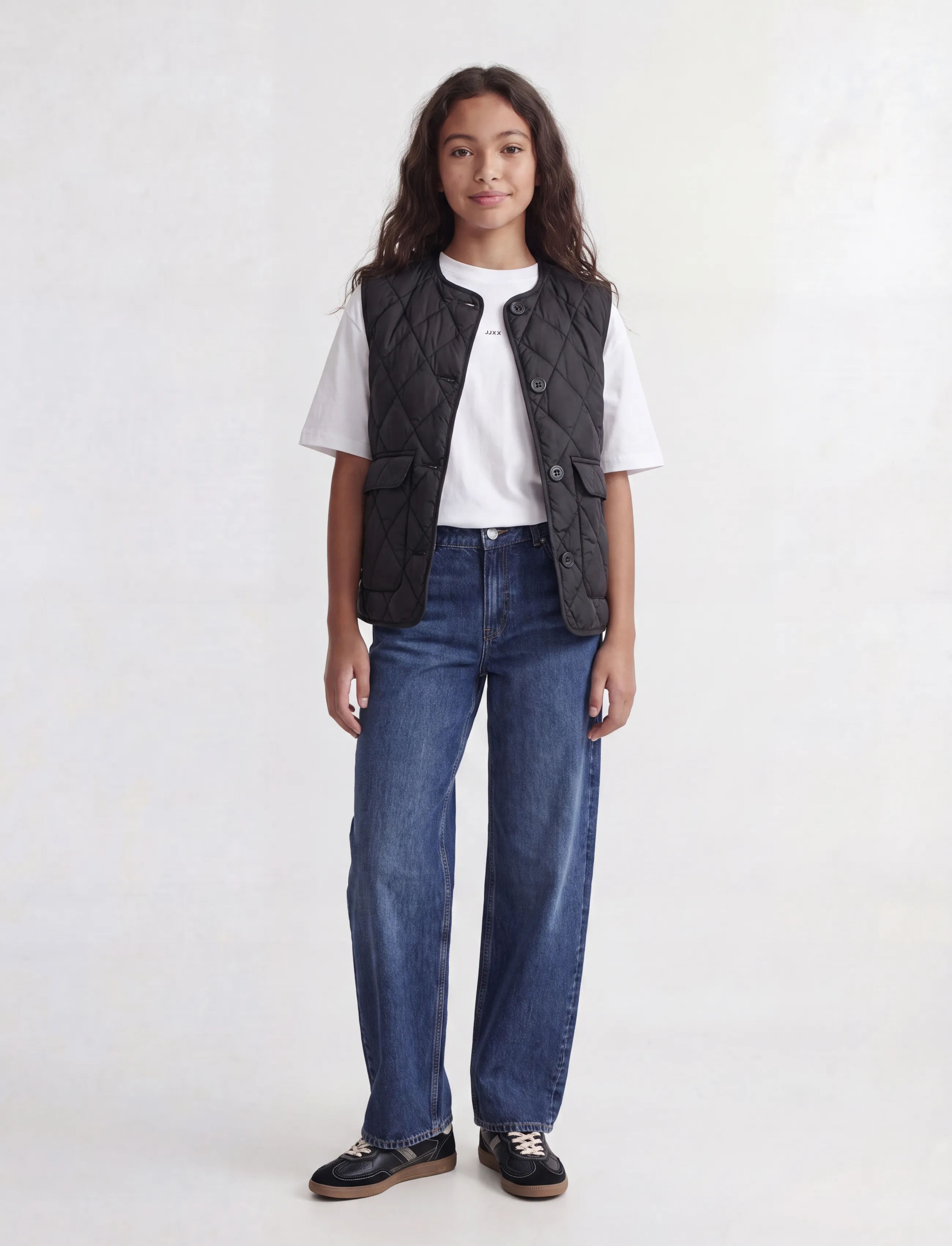 JJXX Kids - JXHOPE QUILTED VEST OTW GRL SN - einkaufen nach alter von - black - 4