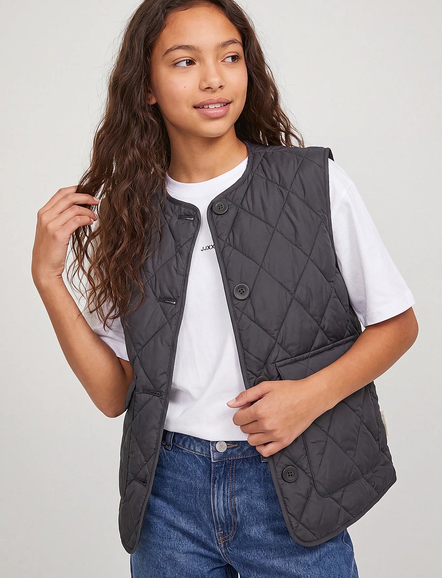 JJXX Kids - JXHOPE QUILTED VEST OTW GRL SN - einkaufen nach alter von - black - 5