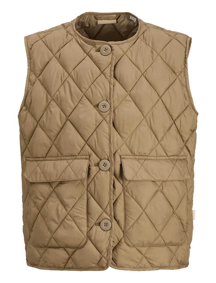 JJXX Kids - JXHOPE QUILTED VEST OTW GRL SN - einkaufen nach alter von - petrified oak - 0