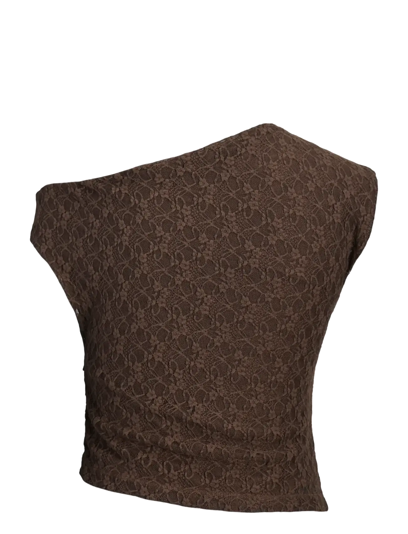 JJXX Kids - JXCLEO LACE SL ASYM TOP JRS GRL - demitasse - 1