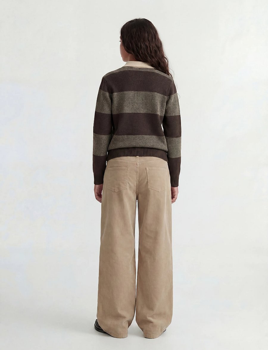 JJXX Kids - JXRUBY POLO NECK KNIT SN GRL - pullover - seal brown - 3