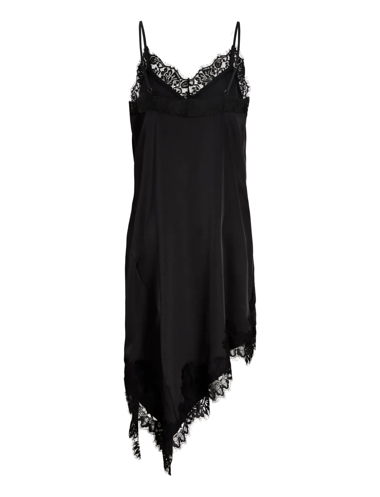 JJXX Kids - JXVIMA SATIN SL LACE MIX DRESS WVN GRL - black - 1