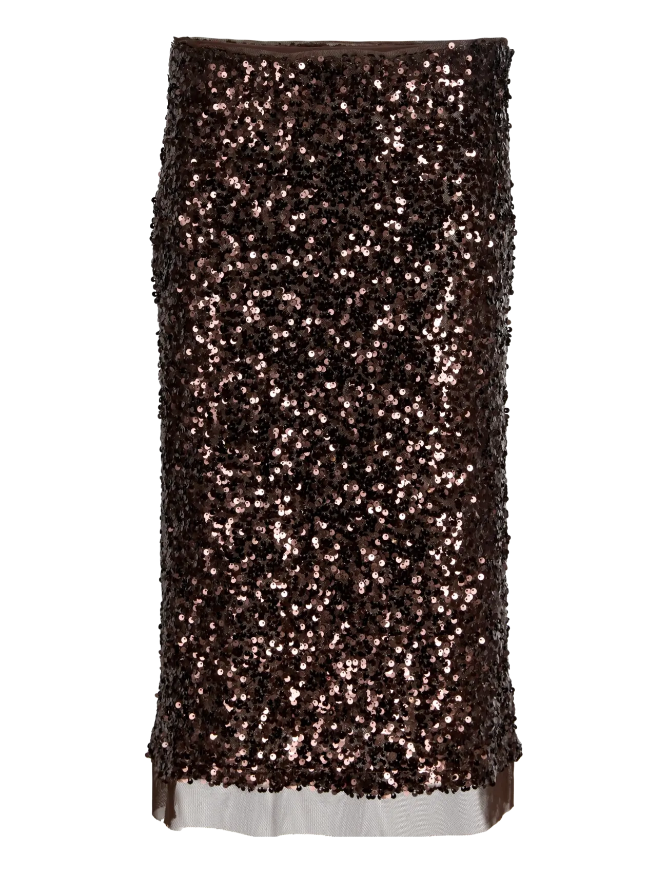 JJXX Kids JXZOLA SEQUIN SKIRT WVN GRL - Clothing - DEMITASSE / brown