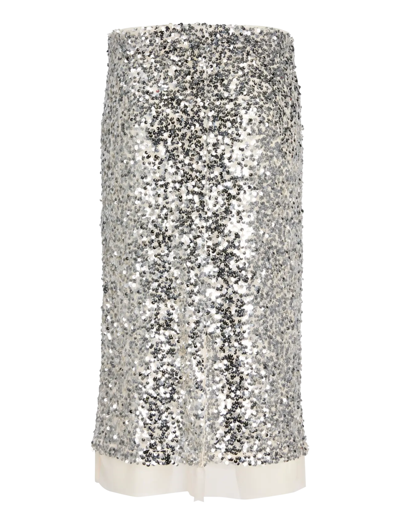 JJXX Kids - JXZOLA SEQUIN SKIRT WVN GRL - maksiseelikud - silver - 1