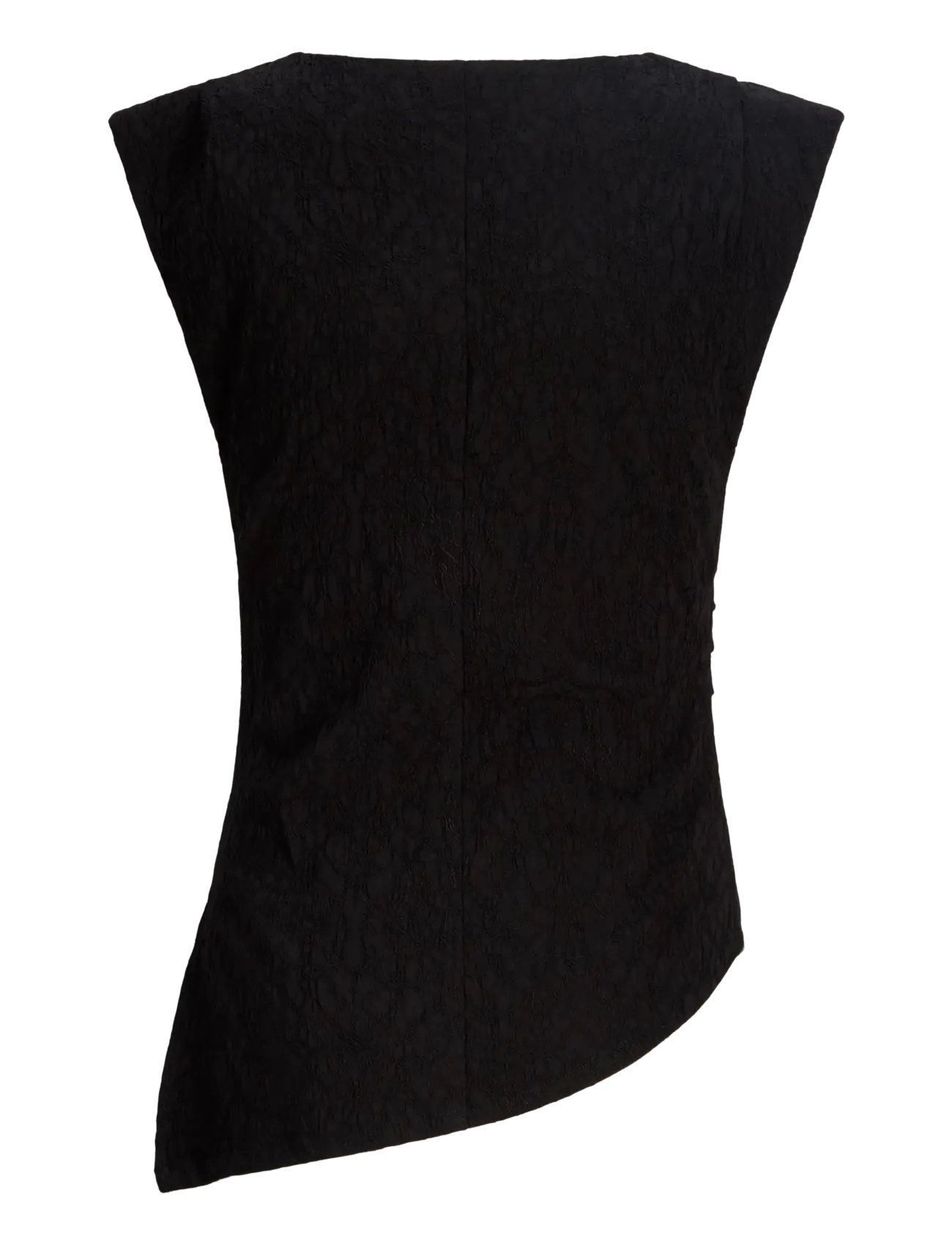 JJXX Kids - JXVINNIE CAT STRUCTURE SL TOP WVN GRL - black - 1