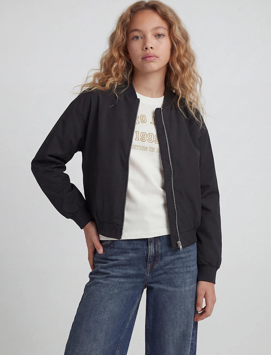 JJXX Kids - JXELLA BOMBER JACKET OTW GRL NOOS - black - 0