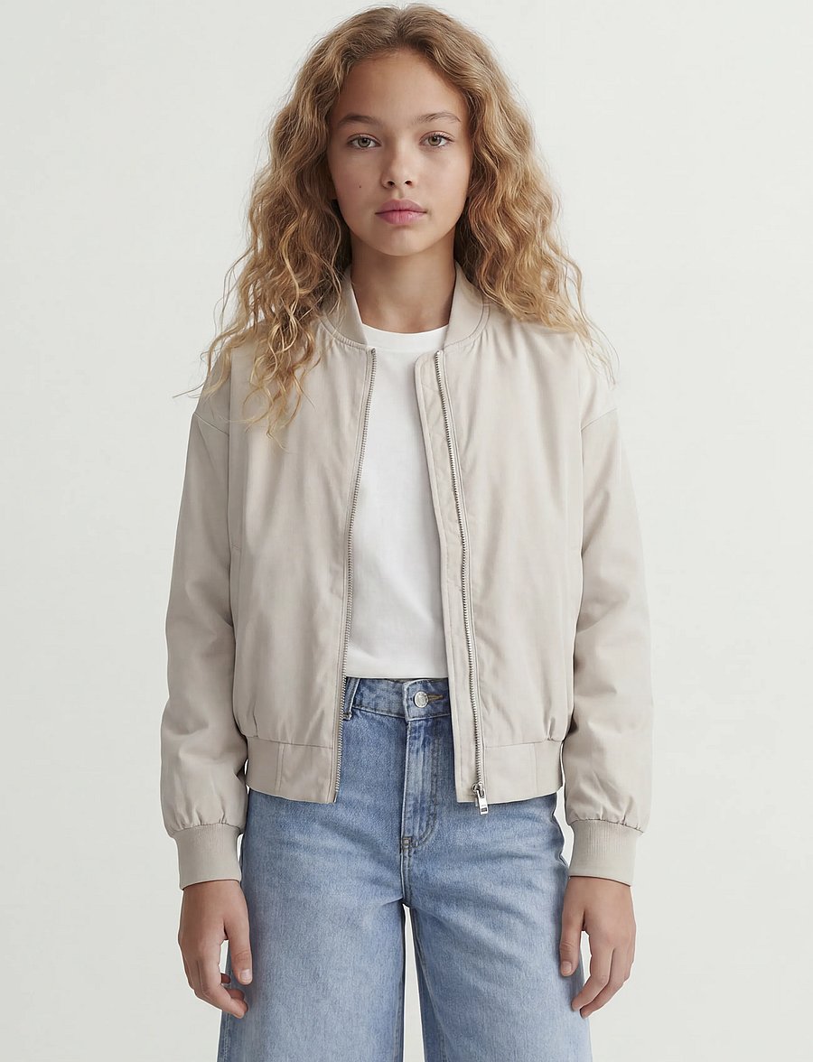 JJXX Kids - JXELLA BOMBER JACKET OTW GRL NOOS - bomberjoped - moonbeam - 0