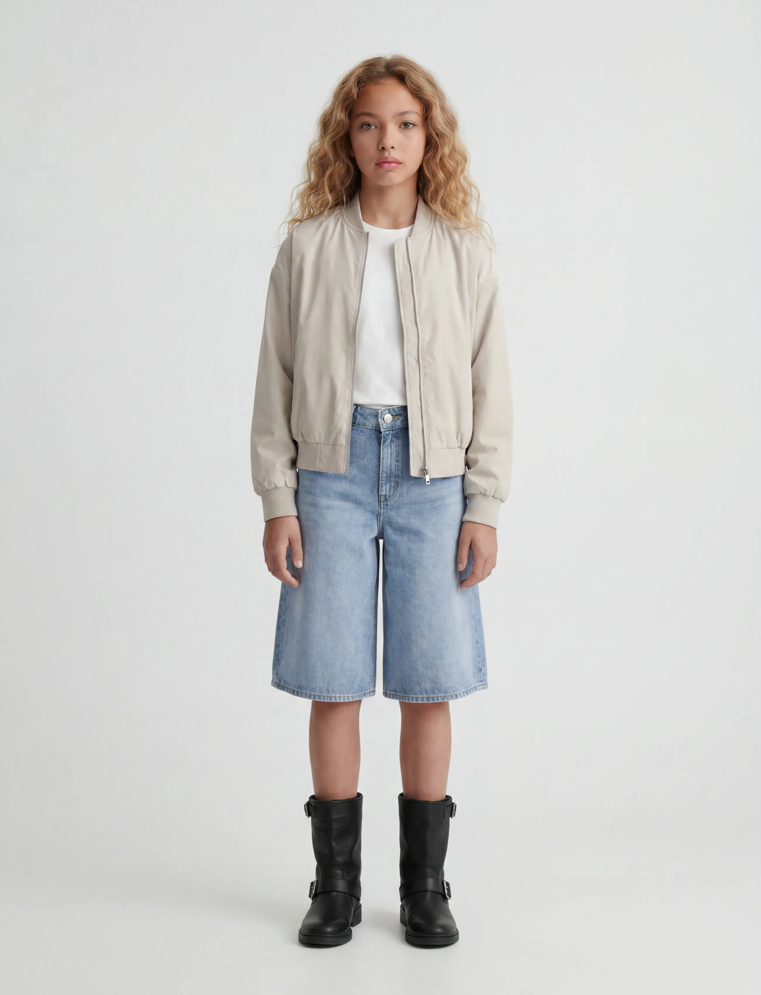 JJXX Kids - JXELLA BOMBER JACKET OTW GRL NOOS - bomberjoped - moonbeam - 4