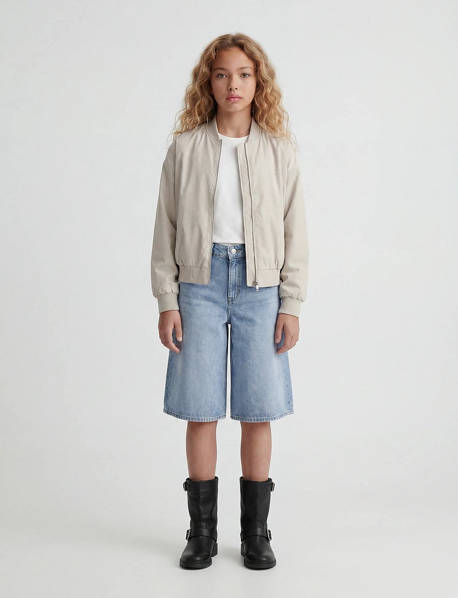 JJXX Kids - JXELLA BOMBER JACKET OTW GRL NOOS - bomberjoped - moonbeam - 4