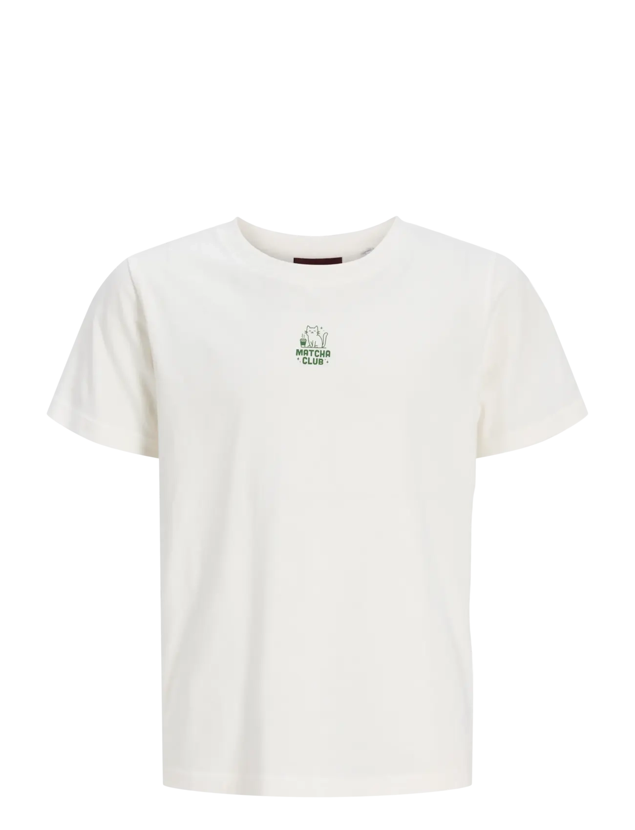 JJXX Kids JXCARLY REG FIT SS TEE JRS GRL - Riided - CLOUD DANCER / cream