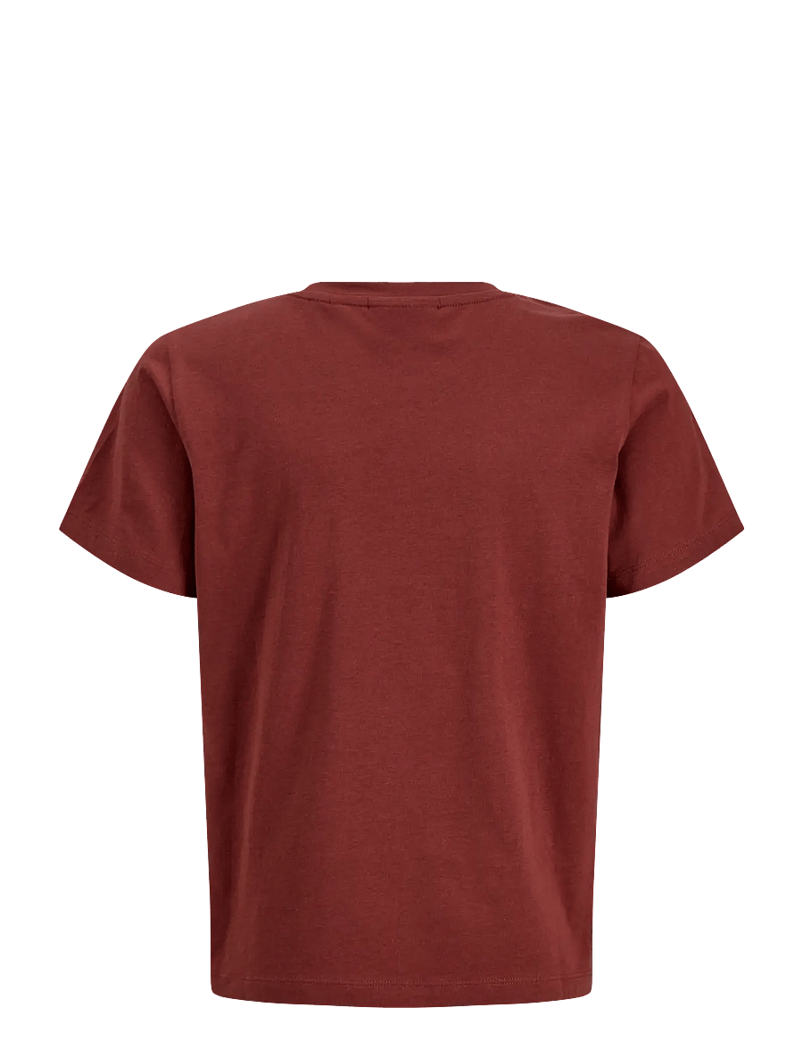 JJXX Kids - JXCARLY REG FIT SS TEE JRS GRL - kurzärmelige - madder brown - 1