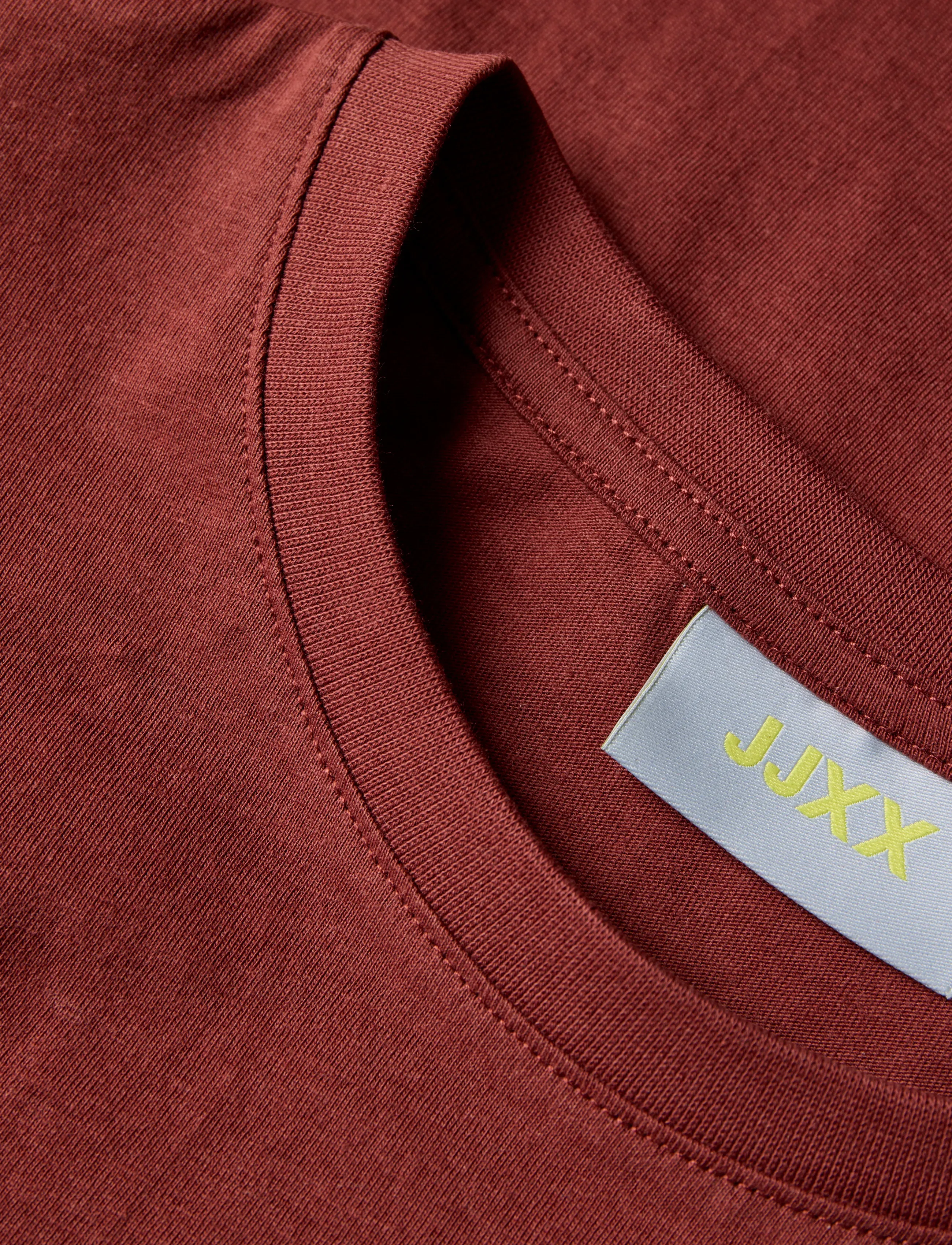 JJXX Kids - JXCARLY REG FIT SS TEE JRS GRL - kurzärmelige - madder brown - 2