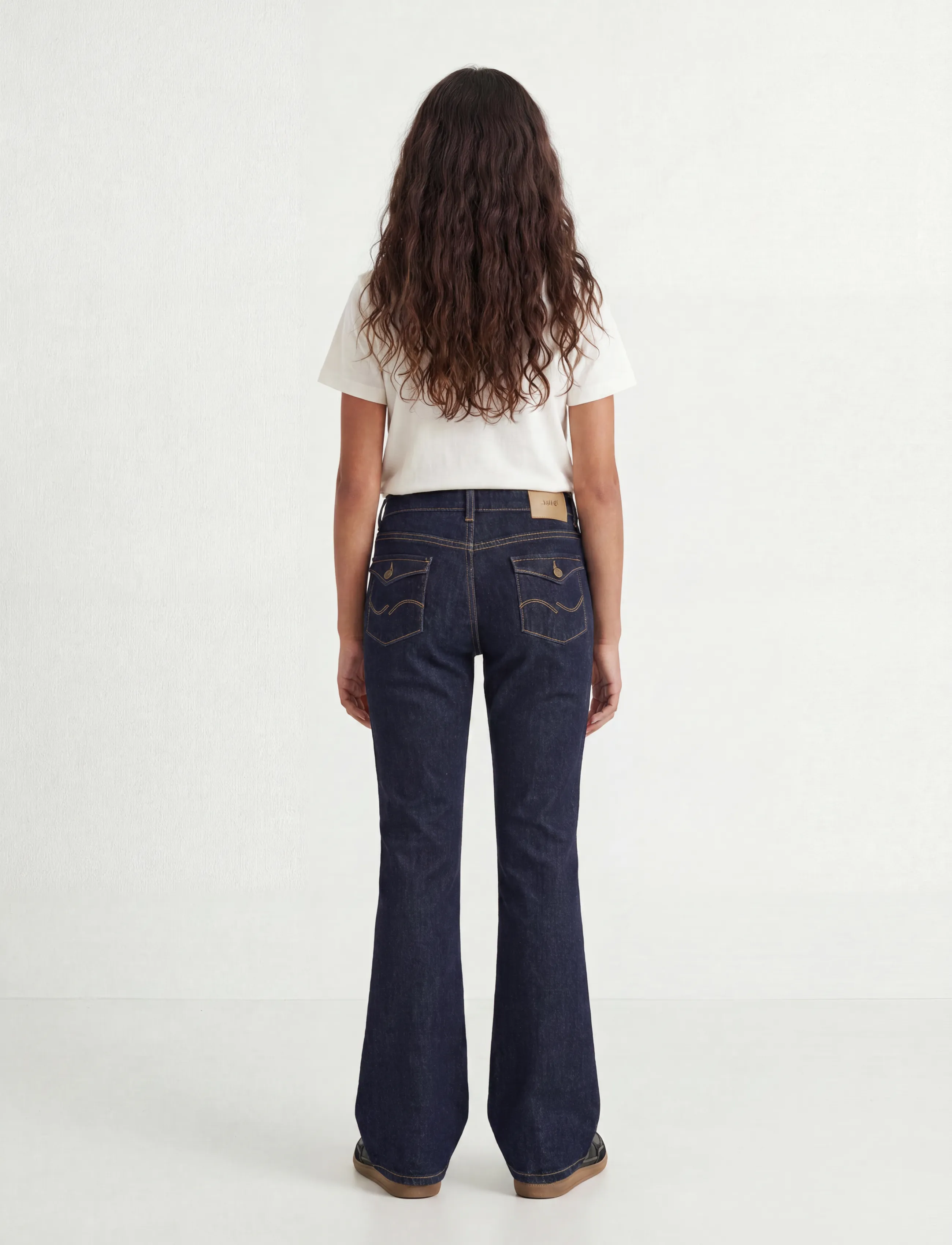 JJXX Kids - JXTEXAS FLARED LW C248 DNM GRL SN - bootcut jeans - dark blue denim - 3