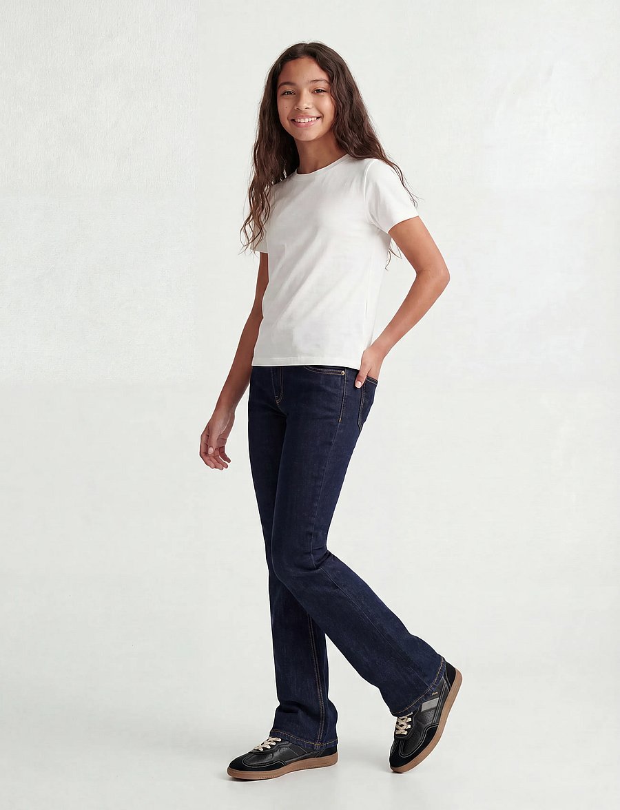 JJXX Kids - JXTEXAS FLARED LW C248 DNM GRL SN - bootcut jeans - dark blue denim - 5